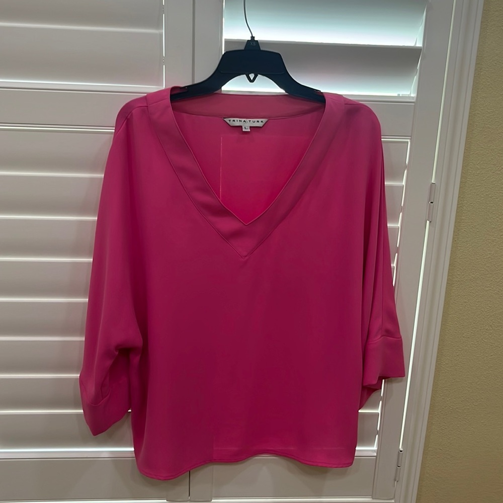 Trina Turk loose fitting blouse